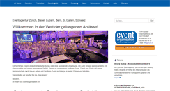 Desktop Screenshot of eventorganisation.ch